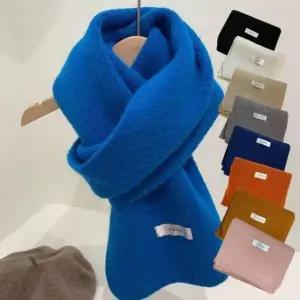 여성 겨울 숏 니트 커플 스웨터 머플러 목도리 8컬러 방한 남자 머플러 겨울 목토시 용품 넥워머 목도리
