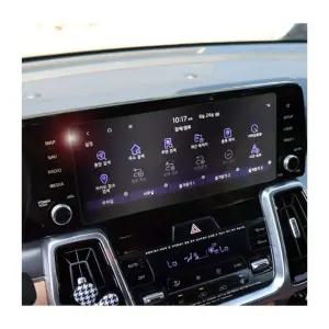 쏘렌토MQ4 전용 네비게이션 지문방지 액정보호필름 차량용품 자동차용품