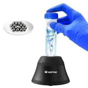 WEST TUNE 미니 볼텍스 믹서 4000rpm 아크릴 페인트 젤 폴리쉬 타투 잉크 속눈썹 시험관 및 원심분리기