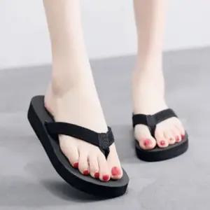여자신발 여성쪼리 경량샌들 여자조리 캐주얼화 여름슬리퍼 (WFJSPBM)