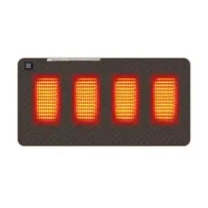 최고급 야외 온열 캠핑용 전기방석 USB 충전 학교 커피브라운 4590