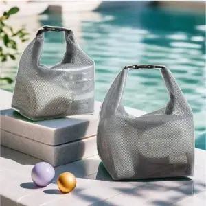 (이거찜)아쿠아 방수파우치 수영가방 방수백 비치백 목욕가방 목욕바구니