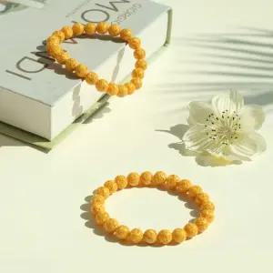 웅황주사 (6mm 8mm) 액운쫓고 부르는 재물운 인기템 원석 프리미엄 팔찌 99%