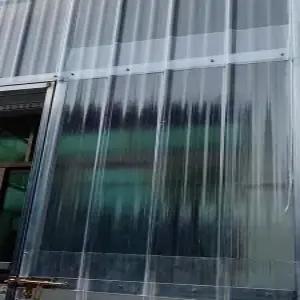 골판 렉산 투명 온실 커튼 방풍 슬레이트 판넬 지붕