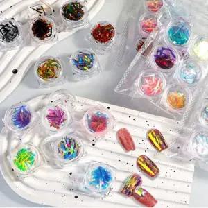 아트 컷팅 얼음 유리필름 오로라 유리조각필름 (WFK9D2R)