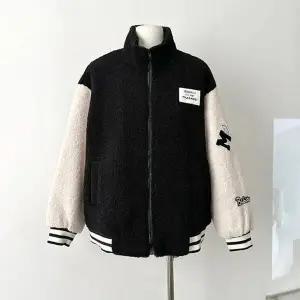 겨울스타일 후리스 점퍼 패치 겨울 여성 디자인 뽀글이 (WFK9JLU)