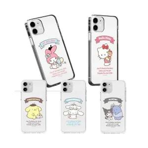 갤럭시 A17 케이스 A175 A176-산리오 친구 투명 젤리 케이스