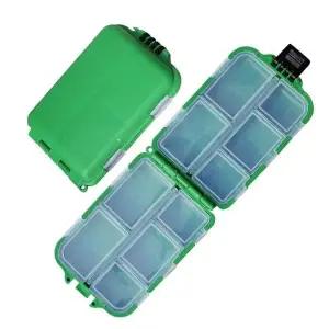 미끼 소품 케이스 낚시 테클케이스 휴대용 포켓 10구 (WFK9EXW)