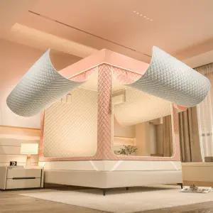 유엔에이트 패브릭난방텐트 보온 프리미엄 2인용 퀸