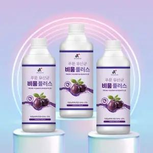 푸룬 유산균 비움 플러스 1L X 3병