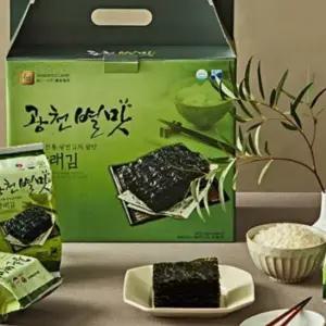 재래김 식탁용김 파래식탁김 광천별맛 조미김 2026년 광천 별맛 15봉 설날선물세트 거래처 답례품 단체주문