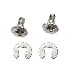 3DS용 하이클램 수리 나사 세트 /LL /XL 새 /3DSLL /3DSXL 배터리 백 커버 안전 마운트 게임 콘솔 유니버설