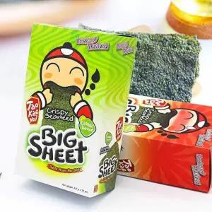 태국김과자 수입과자 빅시트 김스낵 크리스피 38.4g 오리지널 맛