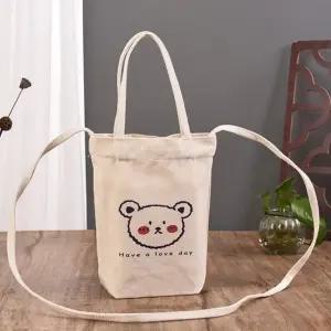 곰돌이 캔버스백 텀블러파우치 크로스백 보조가방 (WFK9FFU)