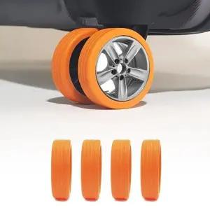 고품질 바퀴 커버 보호대 슈즈 휠 캐리어바퀴 커버 덮개 4p (WFK9FJO)