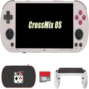 LITNXT 트리무이 스마트 프로 크로스믹스 OS 휴대용 게임 콘솔 레트로 아케이드 시스템 및 액세서리 생일