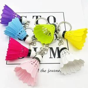 셔틀콕 열쇠고리 키체인 키링 배드민턴공 액세서리 (WFK9FI5)