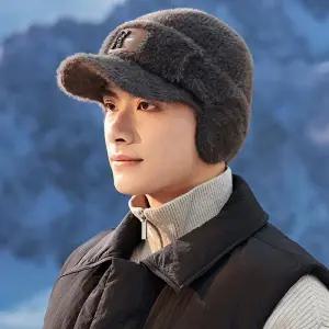 시노 겨울골프모자 귀달이 겨울 등산 귀도리 남성