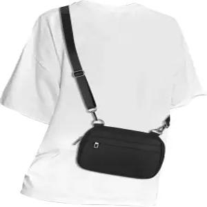 조절가능 스트랩 여성 MAXTOP 소형 크로스바디백 허리색