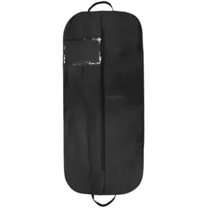 정장 코트 자켓용 53인치 블랙 의류 가방 - 여행 친화적인 옷 보관 원피스 셔츠용 간편한 휴대 정리함 출장