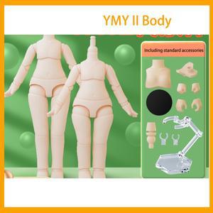 몽테조이 YMY 프라임 바디 2 세대 OB11 인형 GSC 헤드와   움직일 수  관절 수제 장식품