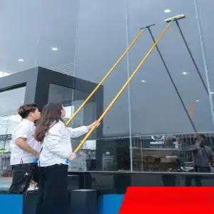 높은 유리 닦기 밀대 외벽 창 고층 와이퍼 청소 닦이 장대 마대 막대 외부 도구 창문