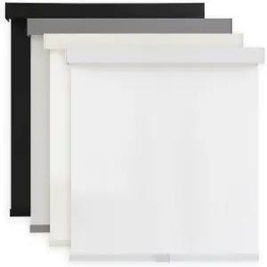 AOSKY 조명 필터링 롤러 쉐이드는 윈도우용 무선 블라인드 1 개방형 프리 스톱 쉐이드 밸런스 단열 원단