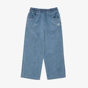 [뉴발란스]키즈바지 HQK NK9TF2801G-56 NBGC 여아 데님 일자핏팬츠