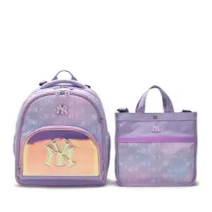MLB 키즈 오로라 모노그램 책가방 세트 A5 7FBKM015N 50LDL 50PKL