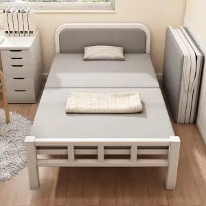 고시원 침대 1인용미니침대 1인용 자취방 원룸 접이식 간이 프레임 강철 미니베드 베드