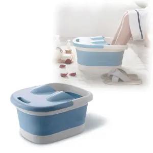 접이식 발바닥 지압 습식 족탕 온열 찜질 족욕통 Pgt8+6YwS