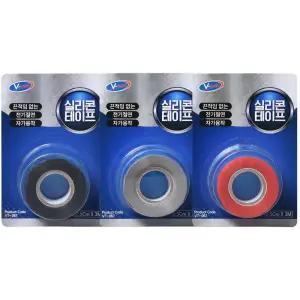 배관 누수 보수 자가융착 실리콘 테이프 25mmX3M oqt2+4pga