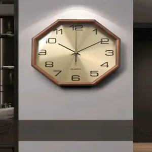 블루바구니 팔각시계 저소음 거실 심플 인테리어