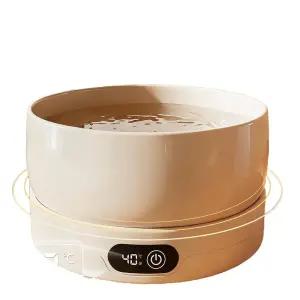 급수기 고양이 온수 보온 물그릇 단일 볼 겨울용 음수기 700ml