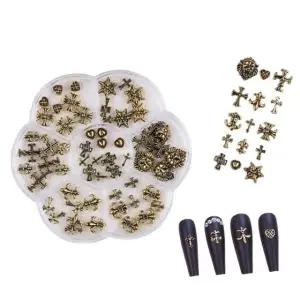 엔틱파츠 2종 크롬 파츠 크로스파츠 세트 메탈 (WFKANIL)