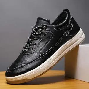 [하프클럽/]베이직 남자 플랫 단화 캐주얼 스니커즈 운동화