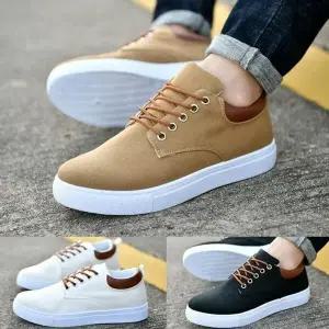 [하프클럽/]캐주얼 남성 3컬러 신발 데일리 단화 스트릿 스니커즈