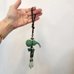 [하프클럽/]그린 액막이 풍수 룸미러 호리병 인테리어 기념품