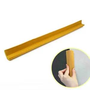 (베이지 대) 긴모서리 보호대/모서리/몰딩/기둥/보호/안전/가드/커버/테이프/책상/코너/쿠션/침대/쫄대