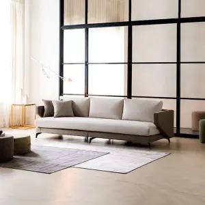 [봄소와] 나래울 4인용 아쿠아클린 패브릭 소파