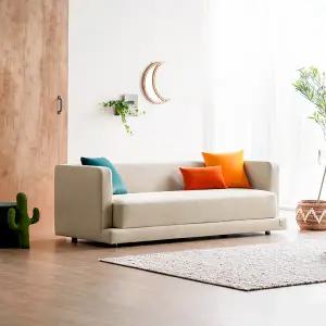 [봄소와] 단비 3인용 아쿠아클린 패브릭 소파