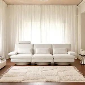 [봄소와] 파니 4인용 알파인 패브릭 소파