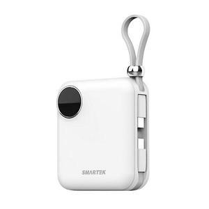 아트박스/오피스큐 일체형 10200 초미니 보조배터리STPB-FB1 화이트