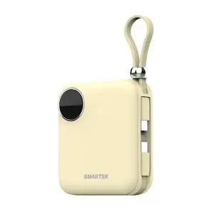 아트박스/오피스큐 일체형 10200 초미니 보조배터리STPB-FB1 베이지