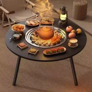 올원픽 난로테이블 캠핑 화로대 스탠드 캠핑테이블