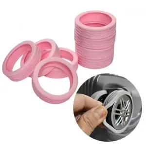 고품질 슈마켓 휠 보호커버 핑크 8P 캐리어 캐리어휠커버 캐 (WFKB700)