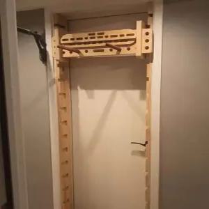 문틀원목철봉 실내 턱걸이 필라테스 자작나무 홈트레이닝