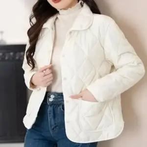여성 카라 경량 패딩 패딩 경량 의류 여성