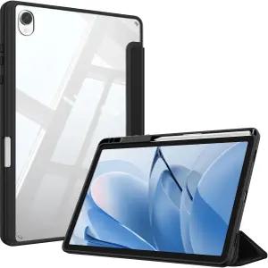 삼성 갤럭시 탭 S11 5G 11인치 2025 모델용 핀티 하이브리드 슬림 케이스(SM-X730/X736B) S 펜 홀더 투명