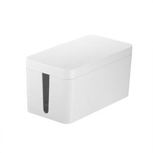 컴퓨터 선정리 미니 케이블박스 멀티탭 보관함 자취방 오피스 원룸 작업실 분실방지